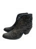 Dingo 100% Suede Solid Black Ankle Boots Size 6 (narrow) - photo 2