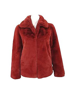 Bernardo Faux Fur Plush Jacket Jacket (view 1)