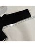 GOELIA 71% Cotton 14% Acrylic 11% Viscose 4% Other 100% Polyester Black White Blazer Size XL - photo 5