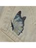 Levi's 100% Cotton Animal Print Graphic White Purple Green Denim Shorts Size 29 waist - photo 8
