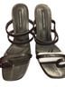 French Connection 100% Leather Black Heels Size 8 1/2 - photo 1