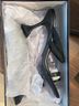 French Connection 100% Leather Black Heels Size 8 1/2 - photo 3