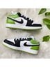 Nike 100% Leather Floral Multi Color Black White Green Sneakers Size 8 1/2 - photo 13