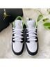 Nike 100% Leather Floral Multi Color Black White Green Sneakers Size 8 1/2 - photo 6