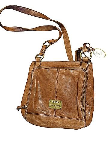 Fossil Leather Crossbody Bag (view 1)