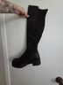 Dirty Laundry Black Boots Size 7 1/2 - photo 3