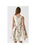 Marques'Almeida 100% Polyester Floral White Yellow Cocktail Dress Size 2 - photo 6