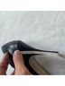 Madewell 100% Leather Blue Black Heels Size 8 - photo 9