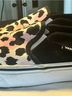 Vans Leopard Print Pink Orange Black Sneakers Size 7 1/2 - photo 4