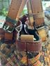 Unlabel 100% Leather Multi Color Brown Green Leather Tote One size - photo 3