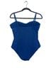Eres 100% Polymide Blue One Piece Swimsuit Size 14 - photo 2