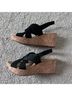 Clarks Solid Black Wedges Size 10 - photo 11