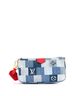 Louis Vuitton 100% Denim Blue Multi Pochette Accessoires Damier and Monogram Patchwork Denim One size - photo 1