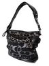 Coach Black Leather Hobo One size - photo 1