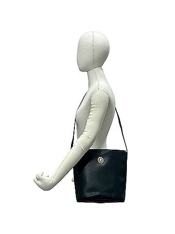 Christian Dior Christian Dior Vintage CD Logo Hardware Leather Shoulder Bag/Sacoche Black 77618 (view 2)