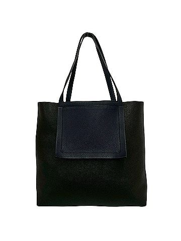 Hermès HERMES Cabasellier 46 Taurillon Clemence Leather Tote Bag Handbag Blue Nuit 99370 (view 1)