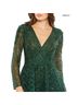 Mac Duggal 100% Polyester Solid Green Cocktail Dress Size 12 - photo 5