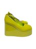 Cape Robbin Green Wedges Size 6 1/2 - photo 2