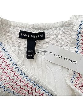 Lane Bryant Americana Short Sleeve Blouse (view 2)