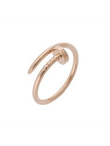 Cartier CARTIER Juste un Clou SM #54 Women's 18K Pink Gold Ring (PG) - Grade A Used Ginzo (view 1)