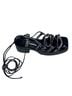 Cape Robbin Black Silver Sandals Size 10 - photo 4