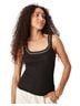 Free People Black Sleeveless Top Size S - photo 1