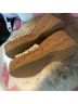 SODA White Brown Sandals Size 9 - photo 4