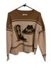 Lucky Brand Brown Tan Pullover Sweater Size M - photo 1