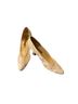 Apostrophe White Heels Size 8 1/2 - photo 1