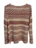 Knox Rose Stripes Red White Pullover Sweater Size L - photo 2