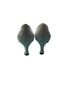 Apostrophe White Heels Size 8 1/2 - photo 2