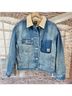 BDG 100% Cotton Blue Denim Jacket Size S - photo 15