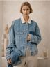 BDG 100% Cotton Blue Denim Jacket Size S - photo 3