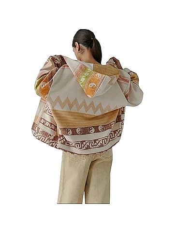 BDG Delaney Hooded Cardigan Jacket (view 2)