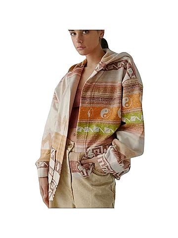 BDG Delaney Hooded Cardigan Jacket (view 1)