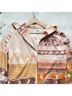 BDG Aztec Or Tribal Print Multi Color Jacket Size S - photo 9