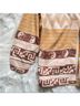 BDG Aztec Or Tribal Print Multi Color Jacket Size S - photo 10