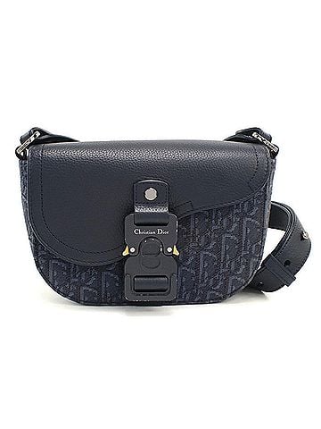 Christian Dior Christian Dior DIOR Dior Crossbody Shoulder Bag 2ADCA435DJD Saddle Navy Men's (view 1)