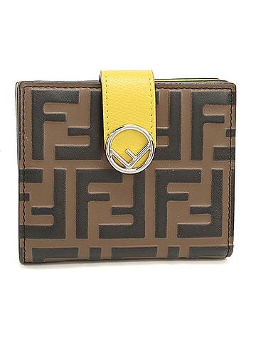 Fendi FENDI Bi-fold Wallet 8M0386 F is Fendi Women's Brown (view 1)
