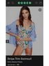 Boden Paisley Multi Color One Piece Swimsuit Size 10 - photo 8