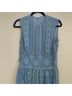 Costarellos Blue Cocktail Dress Size S - photo 6