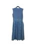Costarellos Blue Cocktail Dress Size S - photo 2