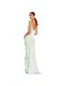Mac Duggal 100% Polyester Green Cocktail Dress Size 10 - photo 2