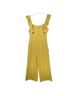 Kittenish Yellow Gold Jumpsuit Size M - photo 2