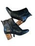 Tory Burch 100% Leather Solid Black Ankle Boots Size 6 - photo 2