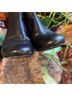 Tory Burch 100% Leather Solid Black Ankle Boots Size 6 - photo 4