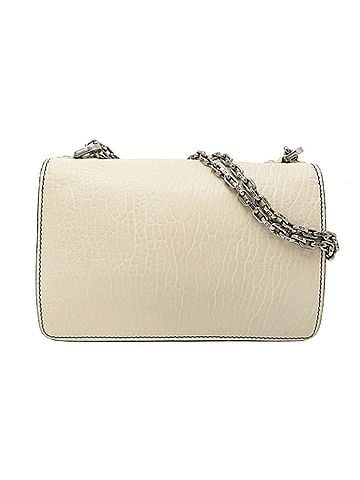 Christian Dior Christian Dior Dior J'Adior Chain Shoulder Bag for Women, Leather, White (view 2)