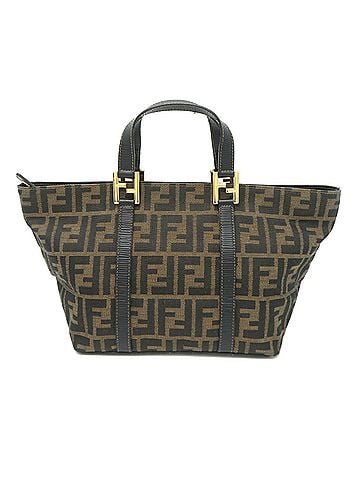 Fendi Fendi Zucca Tote Women's Handbag 262631 Canvas Brown (view 2)