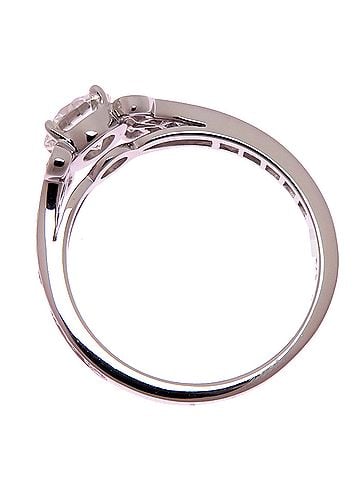 Cartier Cartier #48 0.54ct Diamond 750WG Ballerina Solitaire Women's Ring CRN4188548 750 White Gold (view 2)