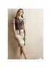 Anthropologie Floral Black Blue Cocktail Dress Size 2 - photo 4